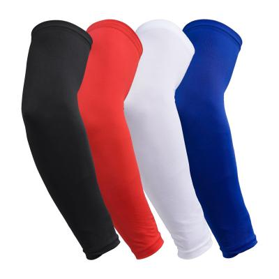 China Adjustable Elasticity Breathable Low Price Sports Sleeve Basketball Volleyball Outside Activities Sun Protection Sleeve Wrap Tightly Without Foam Pads for sale