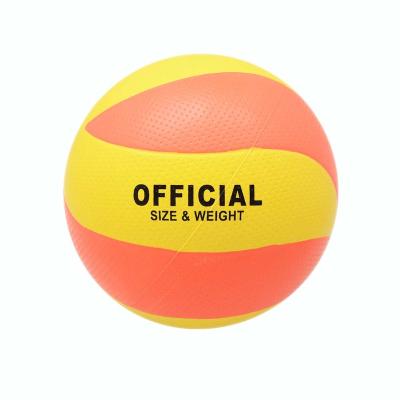 China Durable Size Rubber Volleyball Ball 5 Color Custom Logos Cheap Price 8 Panels for sale