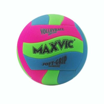 China Soft Touch Ball Factory 18 Panels Chinese Soft Volleyball Customized Logo for sale