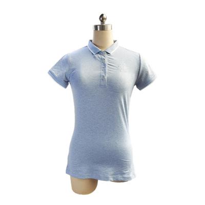 China Custom High Quality Anti-wrinkle Women's Polo T-Shirt for sale