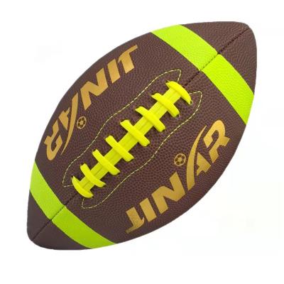 China Good Quality Customized PU 420G Compound Leather American Football for sale