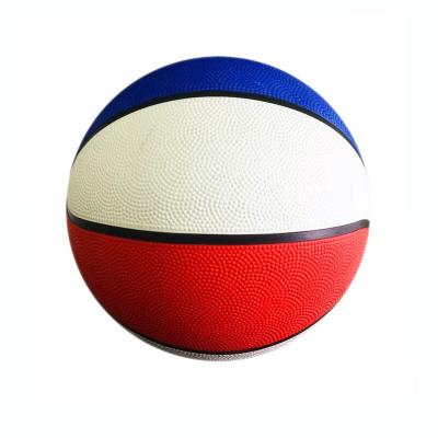 China Custom Rubber RUBBER Logo Color Outdoor Basketball Size 7 Basketball for sale