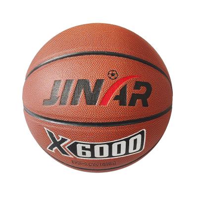 China High Quality PU Leather Microfiber Custom Foamed PU Leather Basketball Custom Made Logo Pattern Color Available for sale