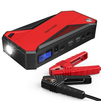 China DBPOWER 18.54*4.06*8.89cm Multi Function Motorcycle Jumpstarter Car Jump Starter for sale