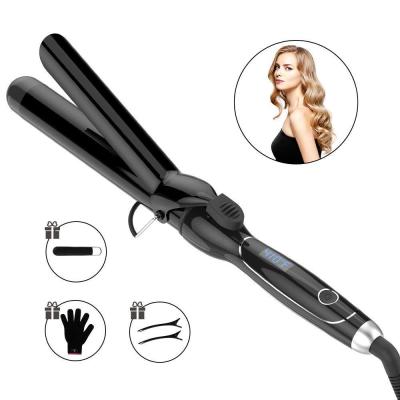 China Hot Tourmaline MiroPure Private Label Hair Tool Curling Iron Set For Home And Salon Use With 1.25 Inch Barrel for sale