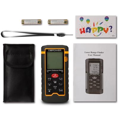 China Extreme Accuracy Electrical Distance Gauge, Digital 197FT/60M Laser Gauge with LCD Display. for sale