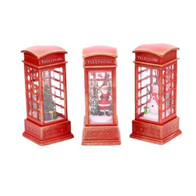 China Xmas Christmas decorations for hotel KTV small kerosene lamp booth phone ornaments illuminated gifts older interior stage layout for sale