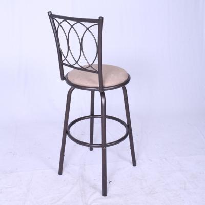 China Modern Round Swivel Bar Chair Price Steel Chairs for sale