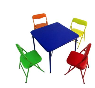 China New Modern Design Folding Kids Furniture Sets Kids Table and Chair for Kids Child to Eat and Study for sale