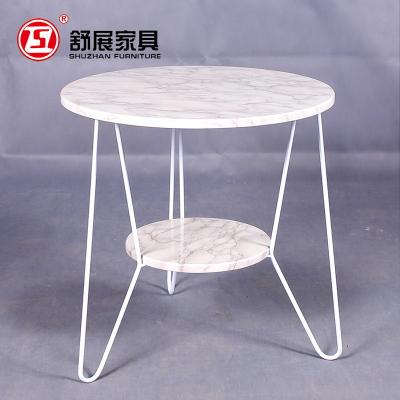 China (Size) adjustable cheap metal console table sofa side tables with plastic top for sale