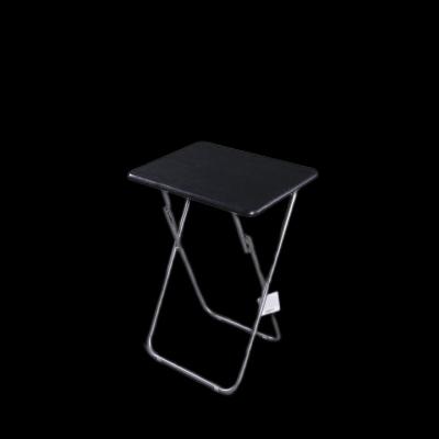 China Foldable Metal Iron MDF Outdoor Wooden Board Tray Table Plastic Folding Tables for sale