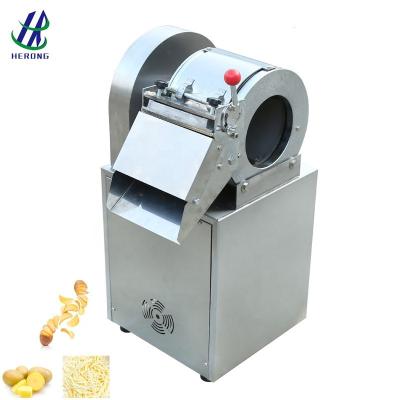 China Potato hot slicer snack food factory CE supplied commercial vegetable fruit dicing shredding and dicing machine for sale