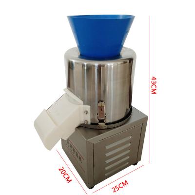 China Snack Plant 20 High-Performance Electric Home Use Automatic Vegetable Cutter Cleaver for sale