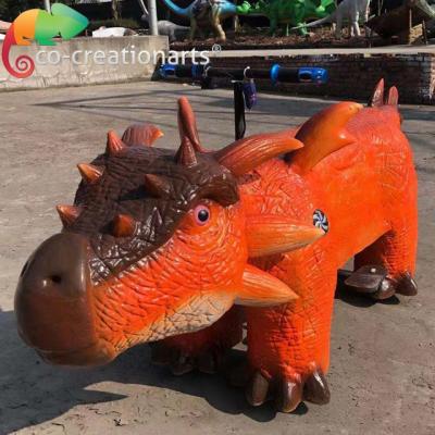 China Exhibition Amusement Park Equipment Dinosaur Electric Walking Ride For Sale for sale