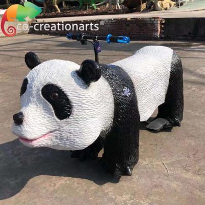 China Exhibition Equipment Cartoon Panda Theme Animal Ride For Amusement Park for sale