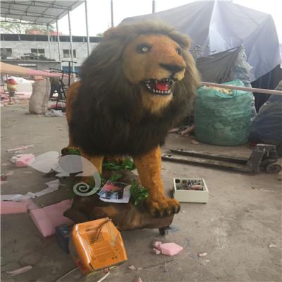 China Hot Selling High Quality Life Size Realistic Lion Attraction Animatronic Animals For Sale for sale