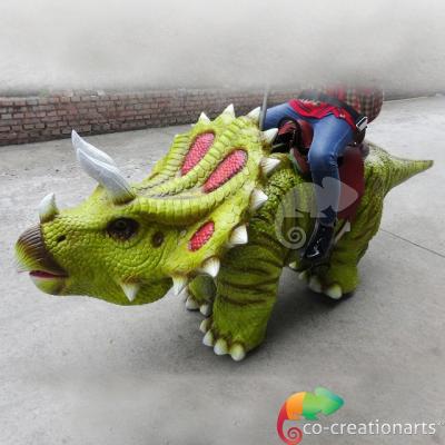 China Cosplay artificial high simulation dinosaur walking tower for kids for sale