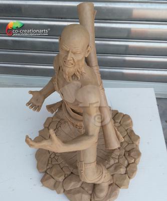 China Modern art clay sculpture of lol figure attraction for sale