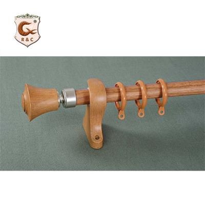 China Double Minimalist Metal Curtain Poles Aluminum Curtain Accessories for sale