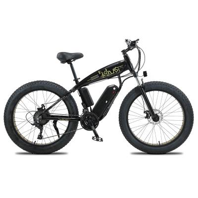 China Set Body Fitness+jumping price 26inch 750W electric bicycle mountain electric bicycle mountain ebike good quality wholesale snow suitable tire for sale