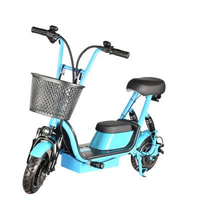 China Best fat tire electric scooter unisex electric bike scooter for adults electric motorcycle 800W 48V 12A for sale