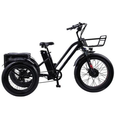 China China price 500W electric tricycle mountain cargo cheap tire electric bike wholesale for sale