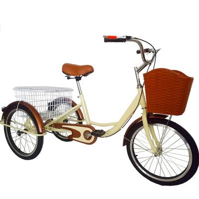 China Hot sale cargo modern 3 wheel tricycle adult bike for sale high demand tricycle with shopping basket for sale