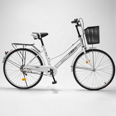 China 2021 Aluminum Alloy Wholesale Street Bicycle Ladies City Bike Standard Cycle for sale