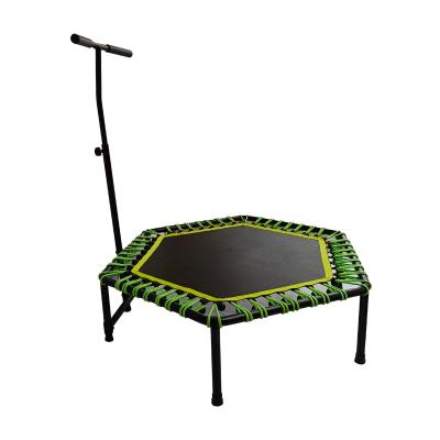 China Durable Gym Equipment Fitness Exercise Indoor Gymnastics Mini Trampoline For Sale for sale