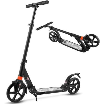 China ALLOY Kids Adults Teens Quick Release Kick Scooters Lightweight Adjustable Foot Scooters Folding Mobility Scooter 2 Large Wheels for sale