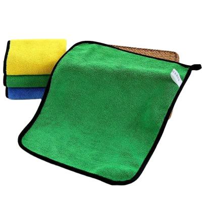 China Two Color Microfiber Cleaning Towel Dish Towel Sustainable Household for sale