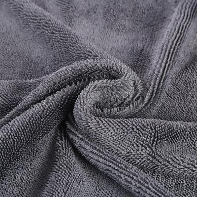 China Viable Towel Car Wash Absorbent Microfiber Twist Loop Towel Car Drying Towel for sale