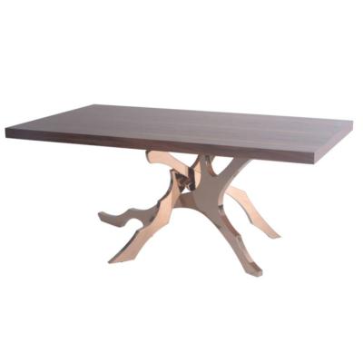 China New Design Adjustable Hot Sale (Others) Cheap Table Bases For Glass Dining Tops for sale