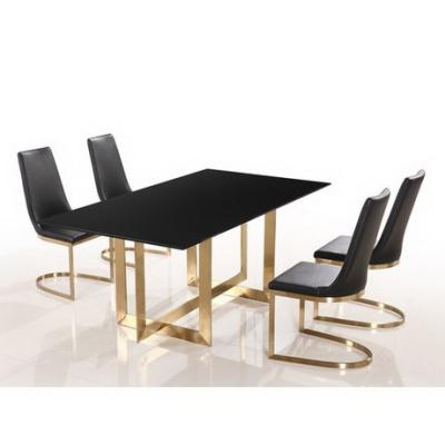 China (size) hot sale factory price adjustable hottest dining table set with 8 chairs for sale