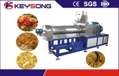 China Shell Potato Food Extruder Machine Single Screw Extruder Full automatic for sale