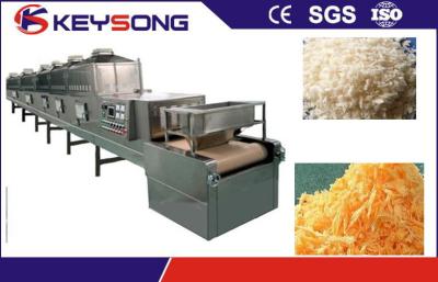 China Multi function Bread Crumb Machine Tunnel Microwave Dryer Three phases for sale