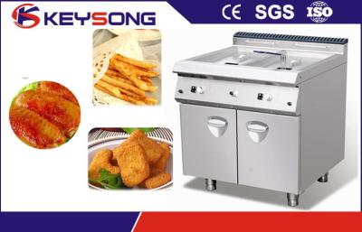 China Stainless Steel Restaurant Kitchen Equipment Deep Fryer For Food for sale