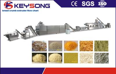 China Double Screw Bread Crumb  Machine Automatic With Heating System for sale