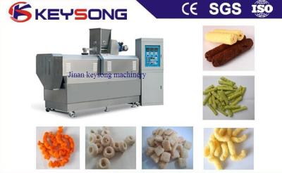 Chine Machine de soufflage d'extrudeuse de casse-croûte de maïs de machines de traitement des denrées alimentaires des produits alimentaires d'acier inoxydable à vendre