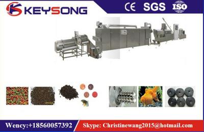 China Floating Fish Feed Pelleting Machine Extruder Machine For Fish Feed for sale