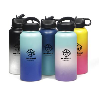 China Sustainable Stainless Steel 350ml Water Bottle 30oz Double Wall Metal Tumbler With Tumbler for sale