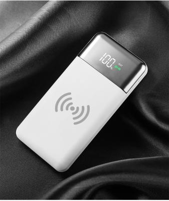 China 2019 new arrivals 10000mah power bank charge fast charging wireless power bank for mobile phone for sale