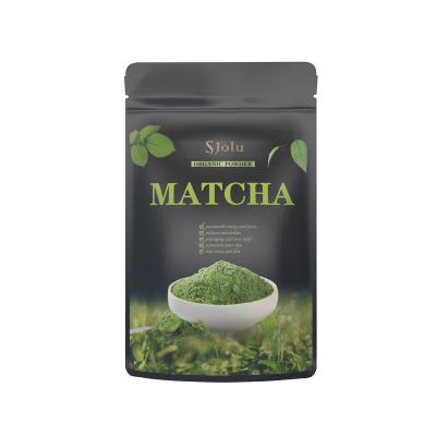 China Tea Drinks 100g Matcha Green Tea Hot Selling Pure Slim Organic Certified Matcha Green Tea for sale