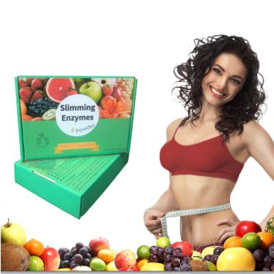 China Private Label Decaffeinated Weight Loss Slimming Digestive Enzyme Drink with Fruits and Vegetables Slimming Tea for sale