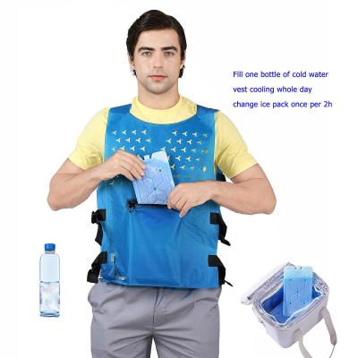 China hot popular good quality fast shipping Anti-heat body summer cooling vest manufacturer China for sale