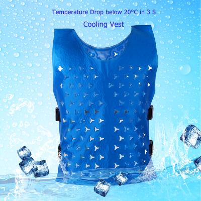 China Inside Breathable Vest+Outside Vest+Incubator Temperature Cooling Clothes For Babies, Ice Cooling Vest With USB For Outdoor Work for sale