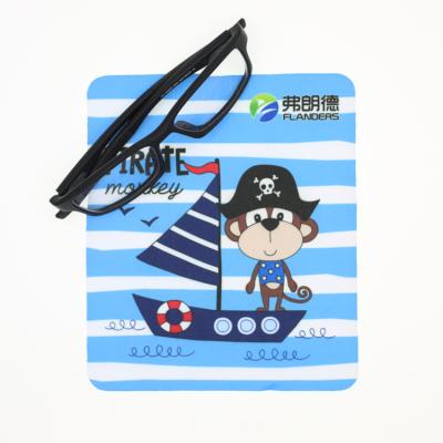 China Super Soft Microfiber Suede Towel Glass Cleaning Cloth Monocle Glass Cleaning Cloth for sale