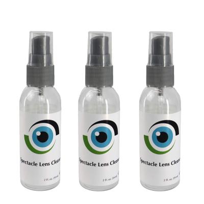 China Cleaning Sunglasses Cheap Wholesale Eyeglass Glass Cleaner Spray 2 Ounce Sunglasses 60ml Eyewear Glass Cleaner Spray for sale