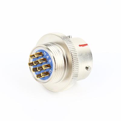 China Aviation Y50X-1010 10 Pin Military Standard Circular Alloy Ms Plug Connector for sale