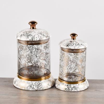 China Viable Wholesale Good Quality Royal Luxury Sugar Coffee Tea Canister Set For Kitchen for sale